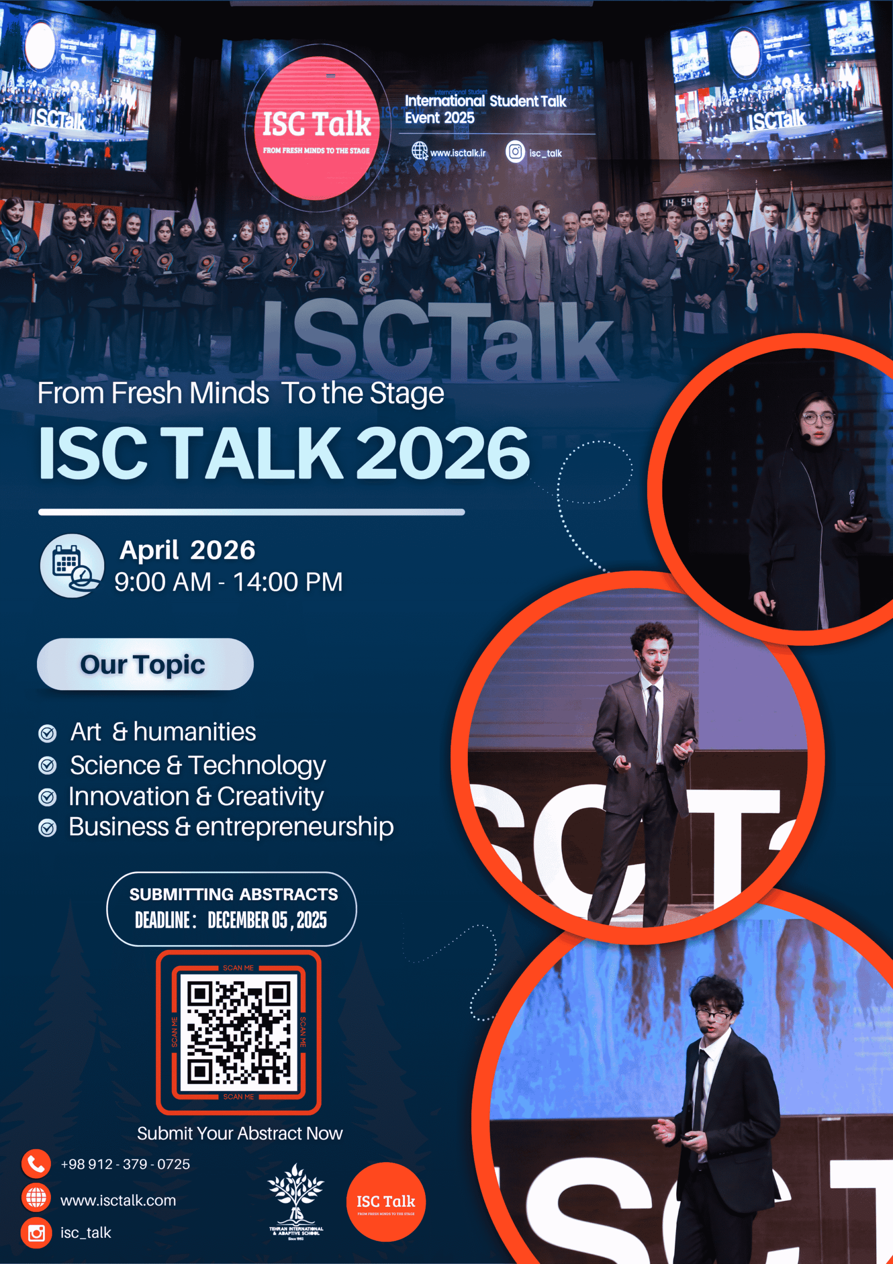 ISC TALK 2026 Poster
